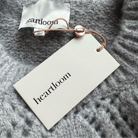 Heartloom Holden Knit Pullover Sweater Heather Gray Small - Picture 5 of 8